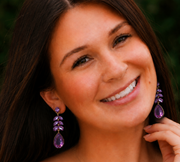Amethyst Cascade Earrings