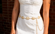 Golden Hour Chain Belt