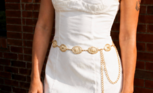 Golden Hour Chain Belt