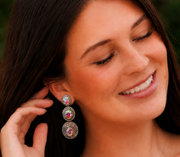 Prismatic Glam Drop Earrings