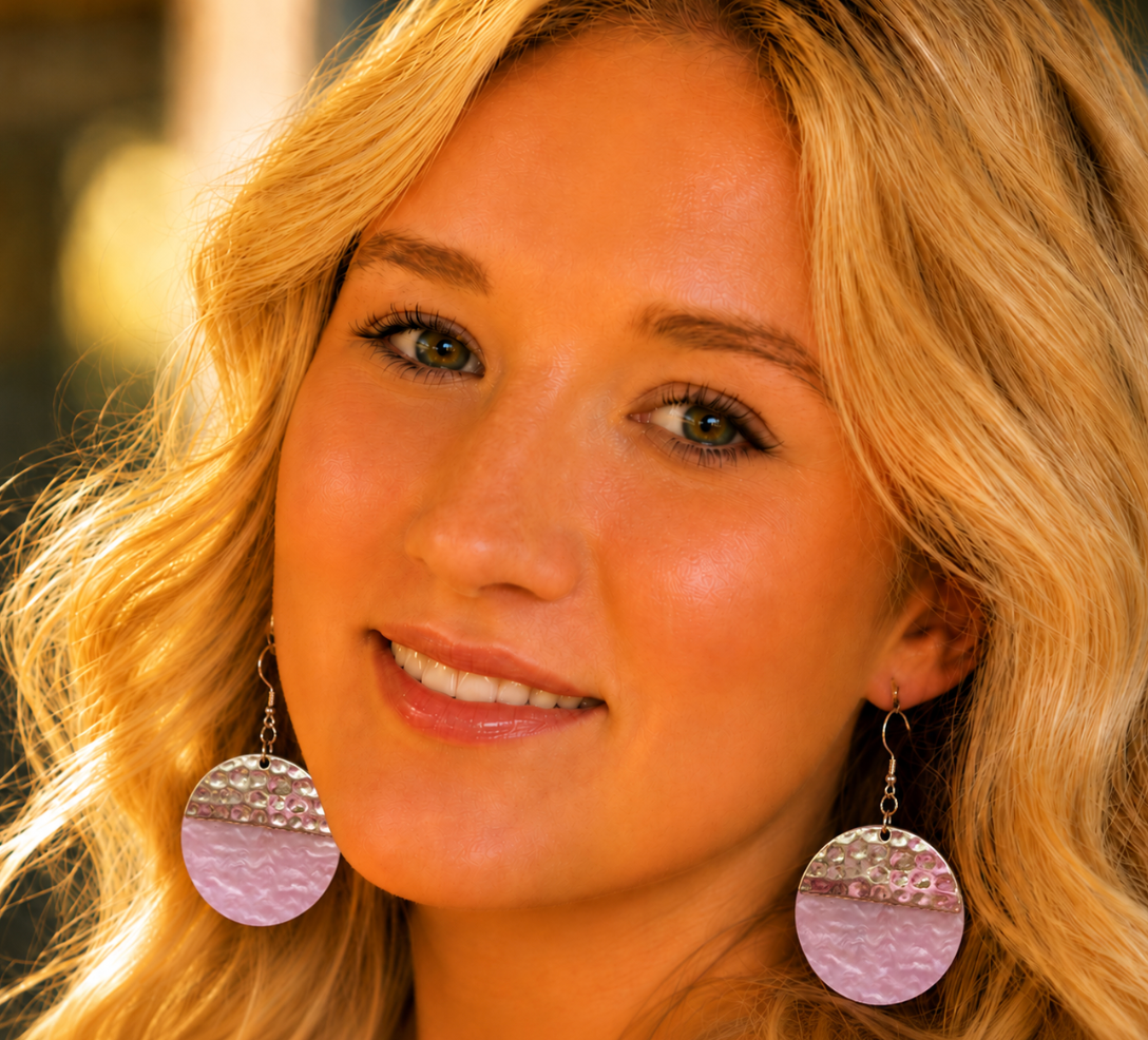 Blush & Tide Statement Earrings