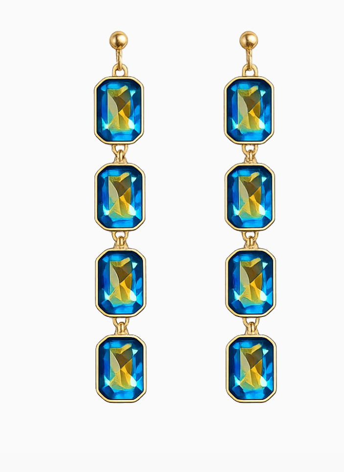 Ocean Prism Drop Earrings