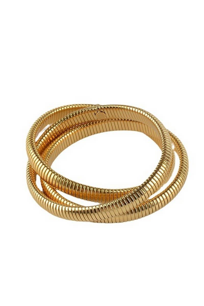 Interwoven Snake Chain Bracelet